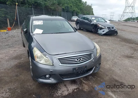 2011 Infiniti G37 Sedan X из США, поврежденный, VIN JN1CV6AR3BM402799